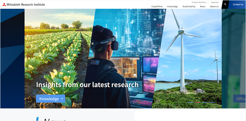 Mitsubishi Research Institute company web