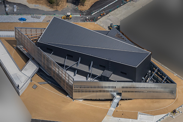8月25日現在の建設現場