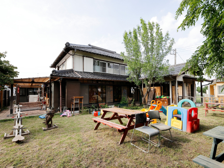 大人もワクワクするような遊具がいっぱいの保育園