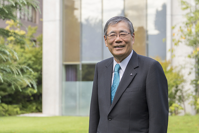 トップインタビュー メインビジュアル 「マンスリーみつびし」