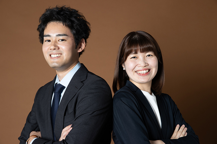 若手社員登場 メインビジュアル マンスリーみつびし