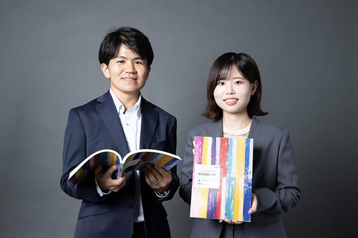 若手社員登場 メインビジュアル マンスリーみつびし