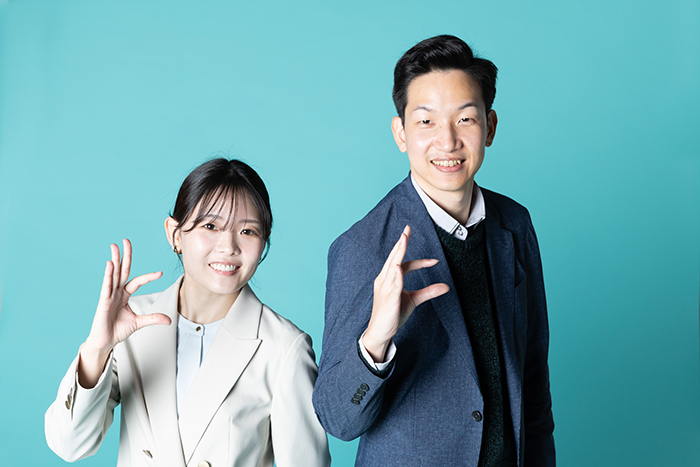 若手社員登場 メインビジュアル マンスリーみつびし