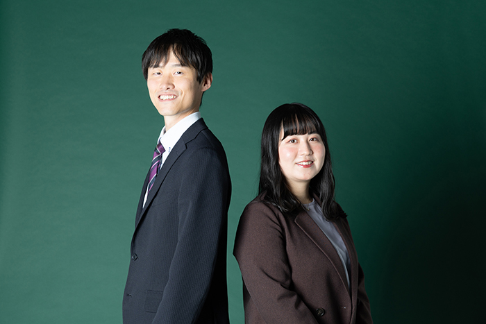 若手社員登場 メインビジュアル マンスリーみつびし