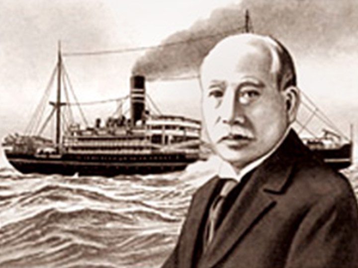 近藤廉平と欧州航路の香取丸（かとりまる）